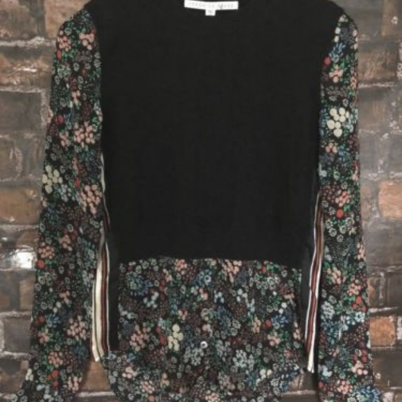 Veronica Beard Mixed Mellow Cashmere Sweater - Picture 2 of 6